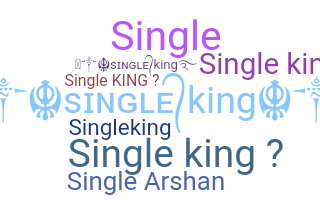 Přezdívka - singleking