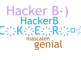 Přezdívka - Hackerb