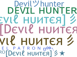 Přezdívka - Devilhunter