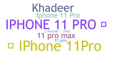 Přezdívka - Iphone11pro