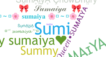 Přezdívka - Sumaiya
