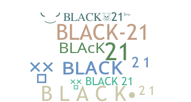 Přezdívka - BLACk21