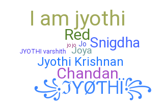 Přezdívka - Jyothi