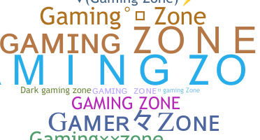 Přezdívka - gamingzone