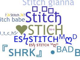 Přezdívka - Stitch
