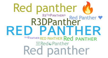 Přezdívka - redpanther