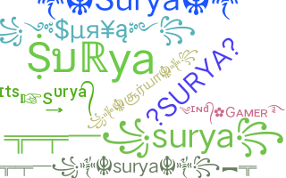 Přezdívka - Surya