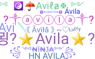 Přezdívka - Avila