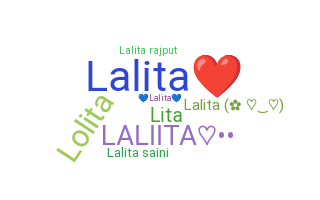 Přezdívka - Lalita