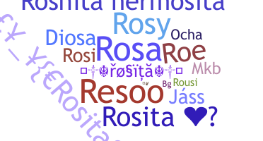 Přezdívka - Rosita