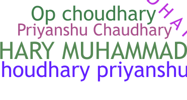 Přezdívka - Chaudhary007