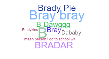 Přezdívka - Brady