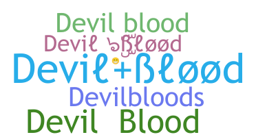 Přezdívka - devilblood