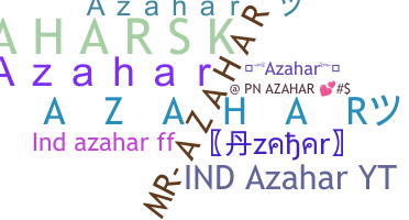 Přezdívka - Azahar