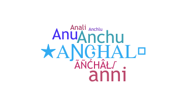 Přezdívka - Anchal