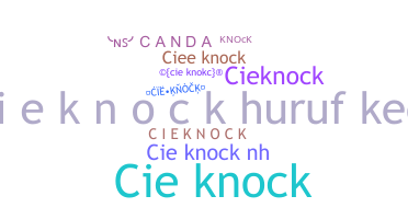 Přezdívka - CieKnock