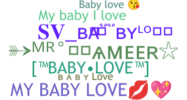 Přezdívka - BabyLove