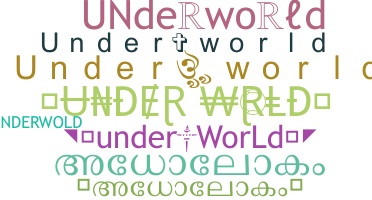 Přezdívka - Underworld