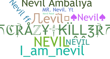 Přezdívka - Nevil