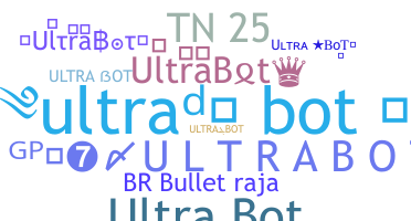Přezdívka - UltraBot