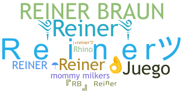 Přezdívka - Reiner