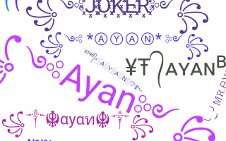 Přezdívka - Ayan