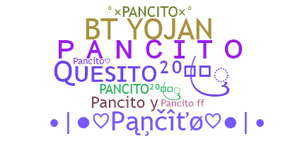 Přezdívka - Pancito