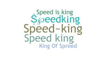 Přezdívka - speedking