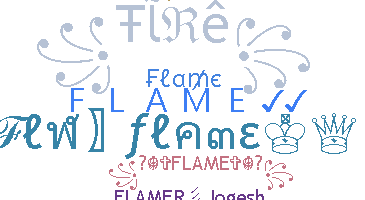 Přezdívka - Flame