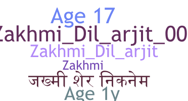 Přezdívka - Zakhmi