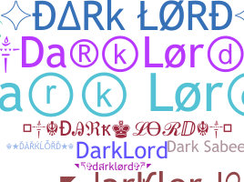 Přezdívka - darklord