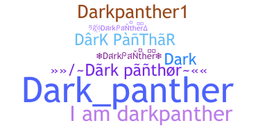 Přezdívka - DarkPanther