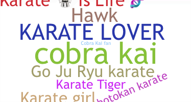 Přezdívka - Karate