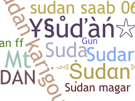Přezdívka - Sudan
