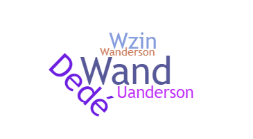 Přezdívka - Wanderson