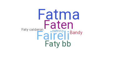 Přezdívka - Faty