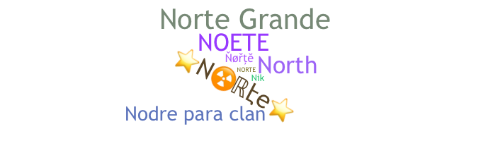 Přezdívka - Norte