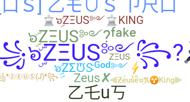 Přezdívka - Zeus
