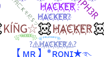 Přezdívka - Hackers
