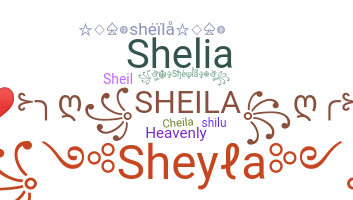 Přezdívka - Sheila