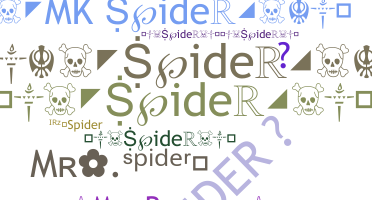 Přezdívka - Spider