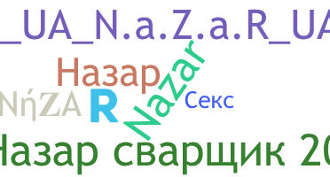 Přezdívka - Назар