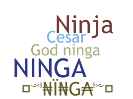Přezdívka - Ninga