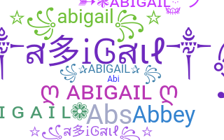 Přezdívka - Abigail