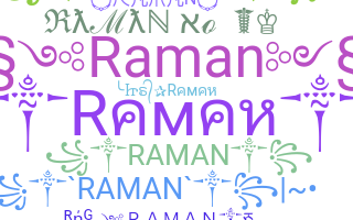 Přezdívka - Raman