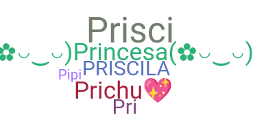 Přezdívka - Priscila