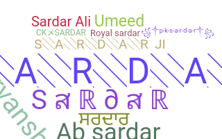 Přezdívka - Sardar