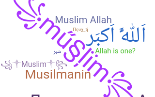 Přezdívka - Muslim