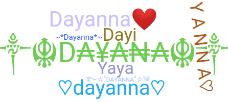 Přezdívka - Dayanna