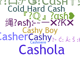 Přezdívka - Cash